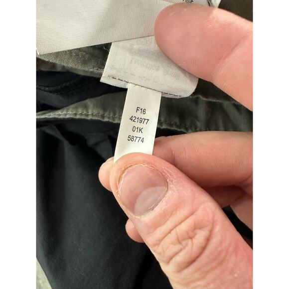 Oakley Performance Pants Nylon Flex Fit Black Size 28x28 Split Hem Womens - Picture 8 of 13